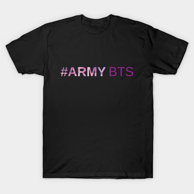 Army BTS T-Shirt by Marija154